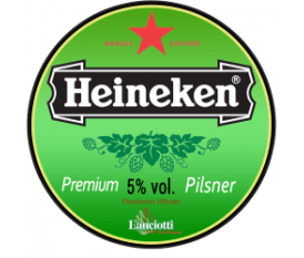 Birra Heineken David Fusto 20 lt